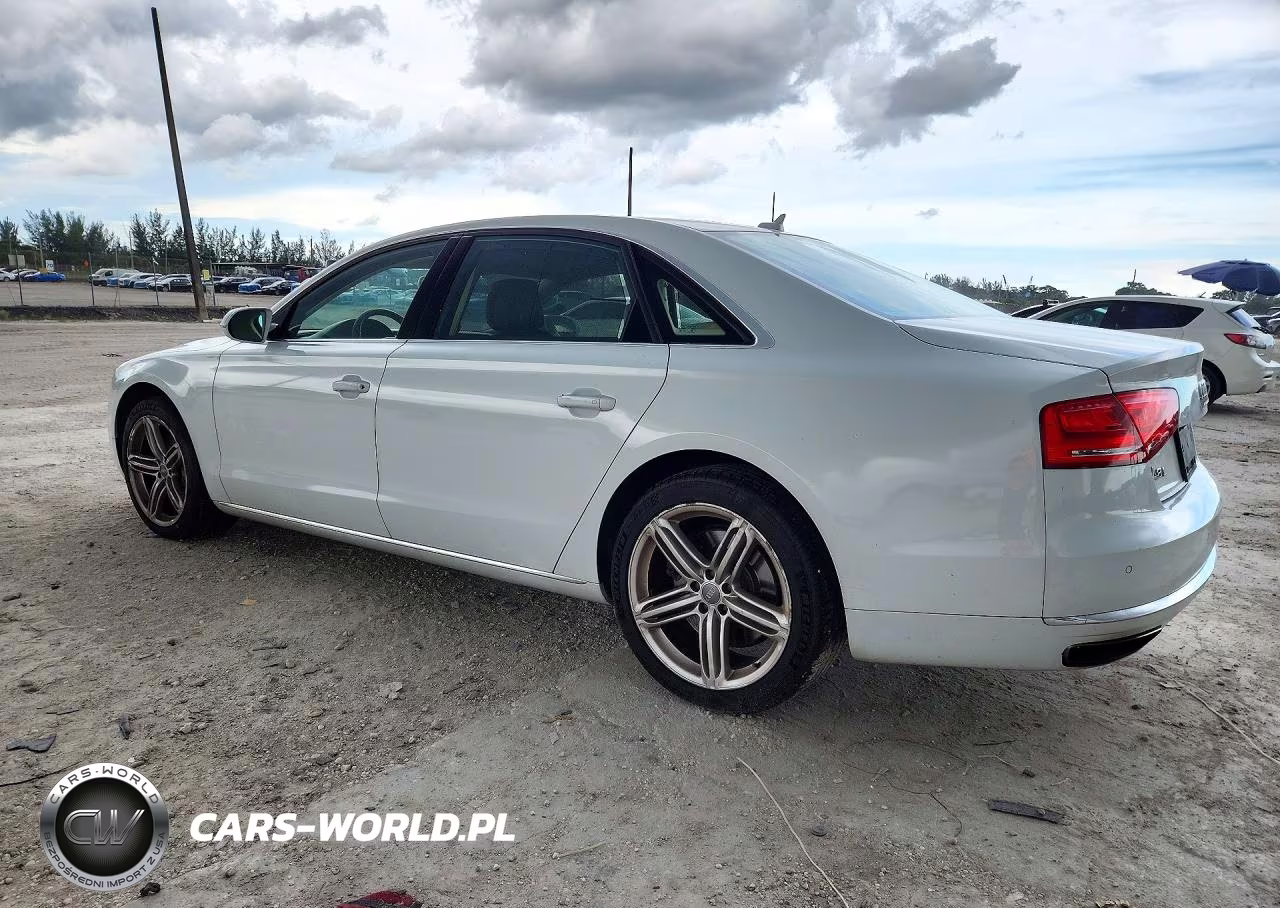 2013 Audi A8 L Quattro VIN:WAUR2AFD6DN008935 - 2