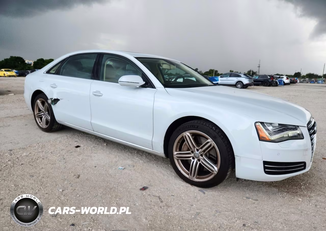 2013 Audi A8 L Quattro VIN:WAUR2AFD6DN008935 - 4
