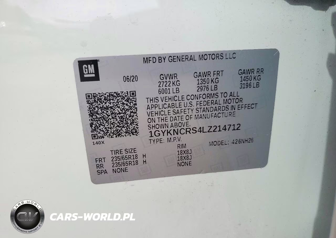 2020 Cadillac Xt5 Premium Luxury VIN:1GYKNCRS4LZ214712 - 14