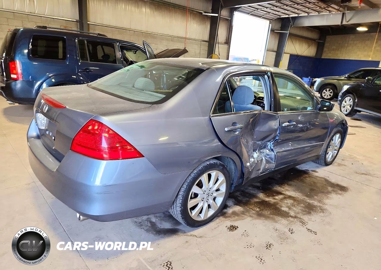 2007 Honda Accord Se VIN:1HGCM66477A054593 - 3