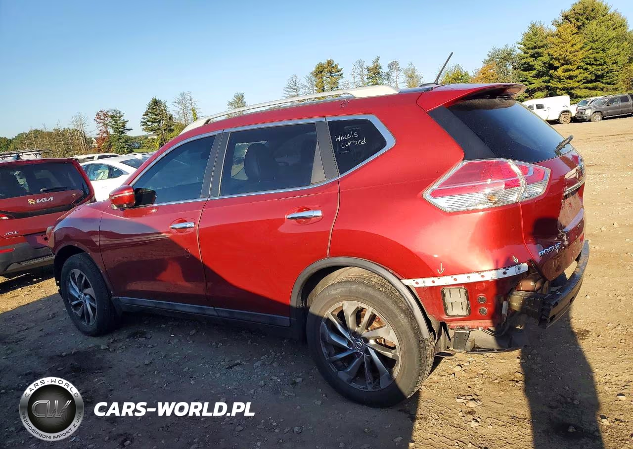 2015 Nissan Rogue Sl VIN:5N1AT2MVXFC795994 - 2