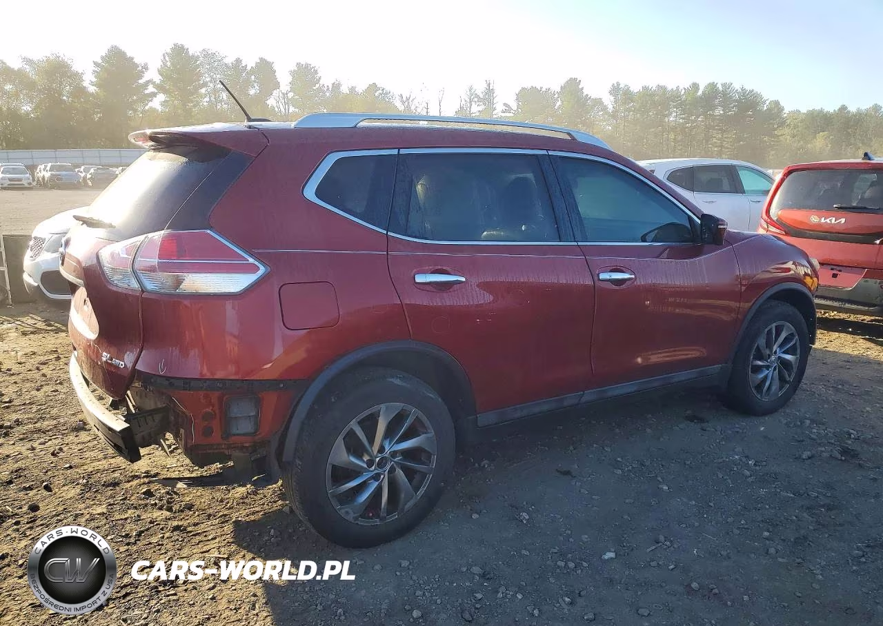 2015 Nissan Rogue Sl VIN:5N1AT2MVXFC795994 - 3