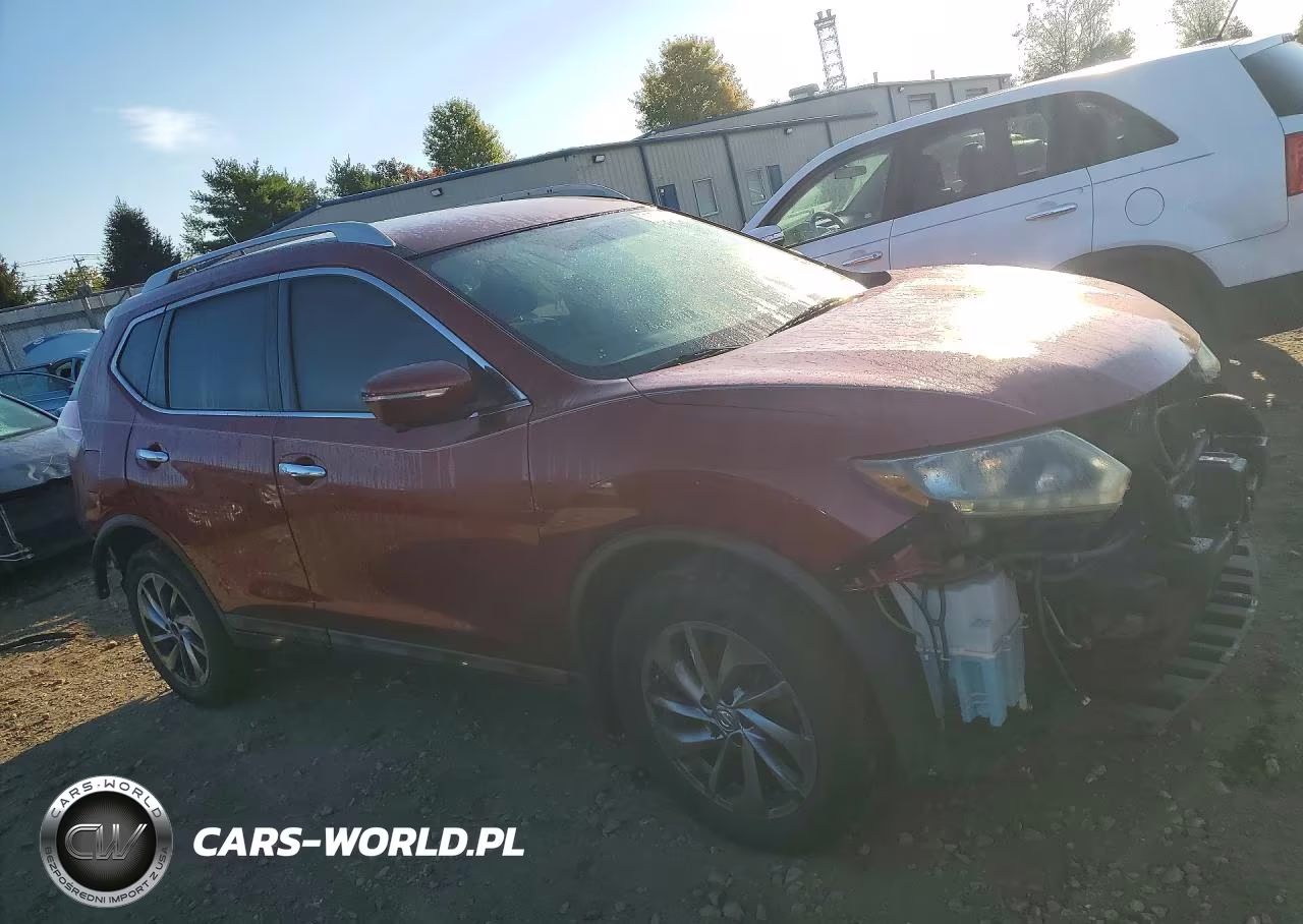 2015 Nissan Rogue Sl VIN:5N1AT2MVXFC795994 - 4