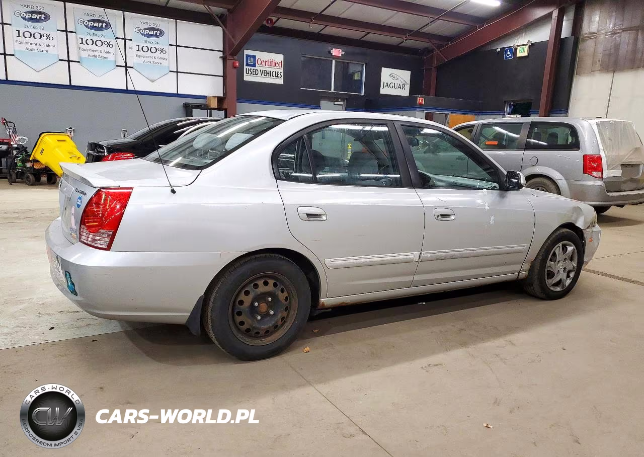 2004 Hyundai Elantra Gls VIN:KMHDN46DX4U755901 - 3
