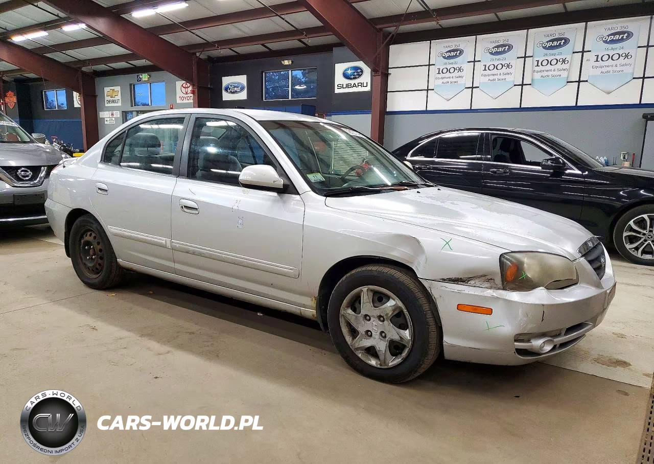 2004 Hyundai Elantra Gls VIN:KMHDN46DX4U755901 - 4