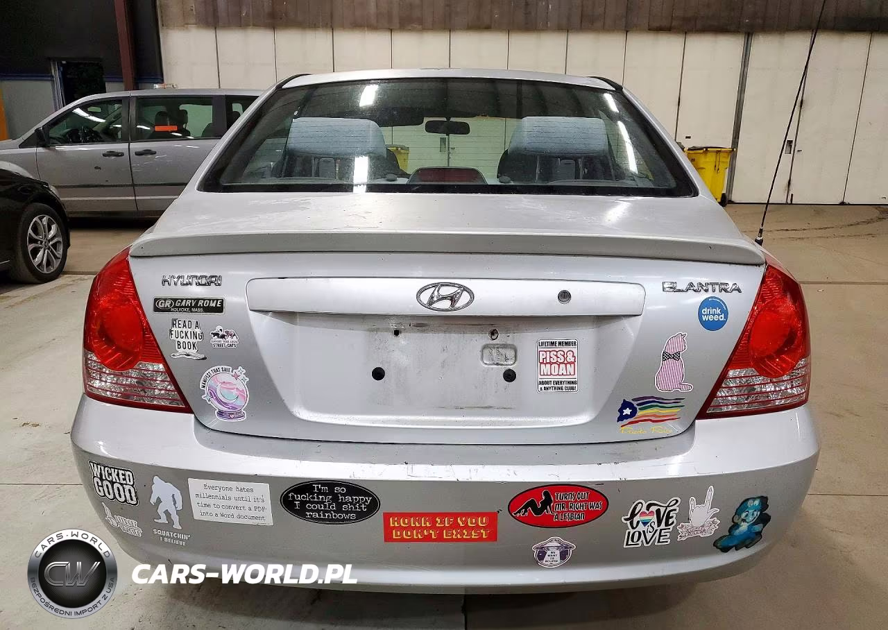 2004 Hyundai Elantra Gls VIN:KMHDN46DX4U755901 - 6