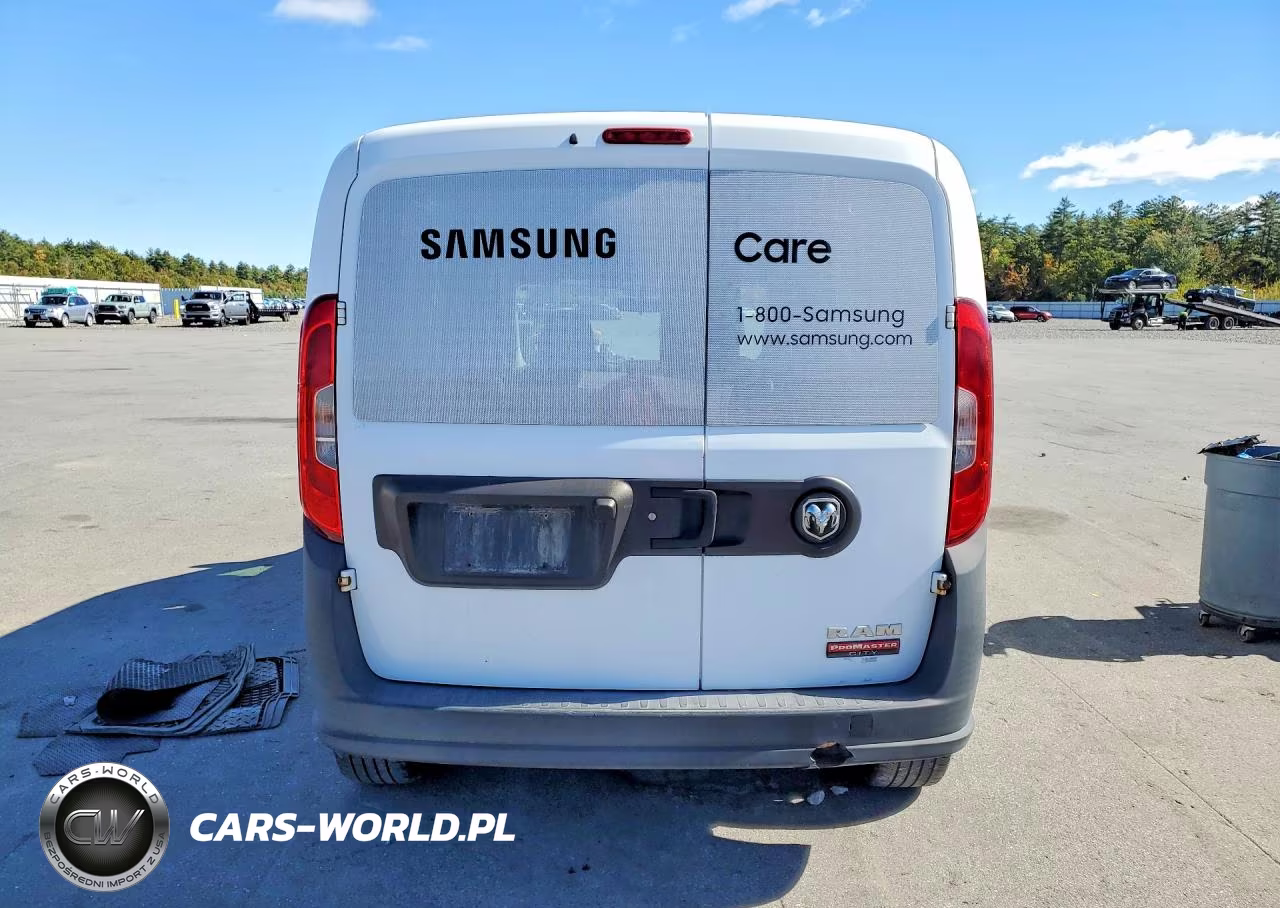 2015 Ram Promaster City St Delivery Van VIN:ZFBERFAT4F6A41718 - 6