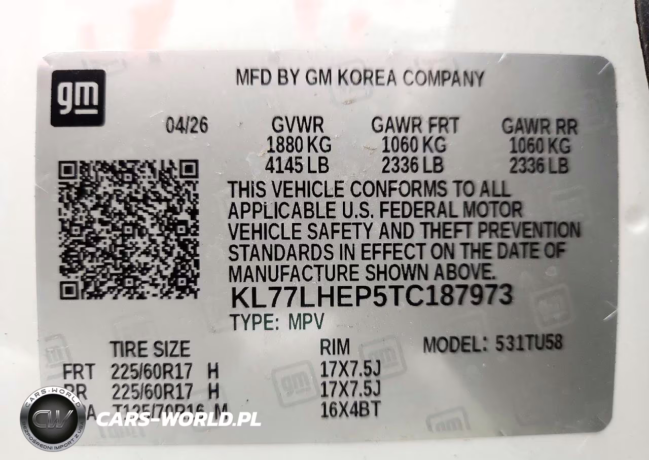 2026 Chevrolet Trax 1Lt VIN:KL77LHEP5TC187973 - 13