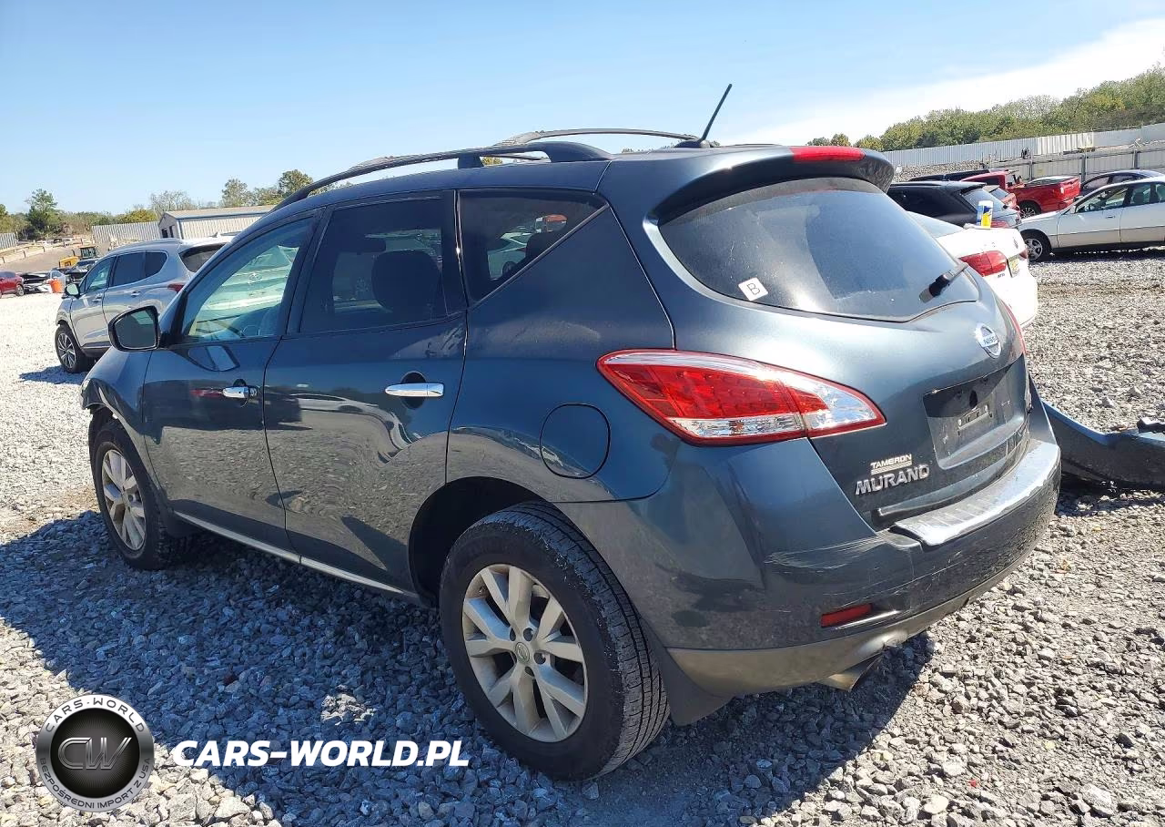 2011 Nissan Murano S VIN:JN8AZ1MU9BW050722 - 2