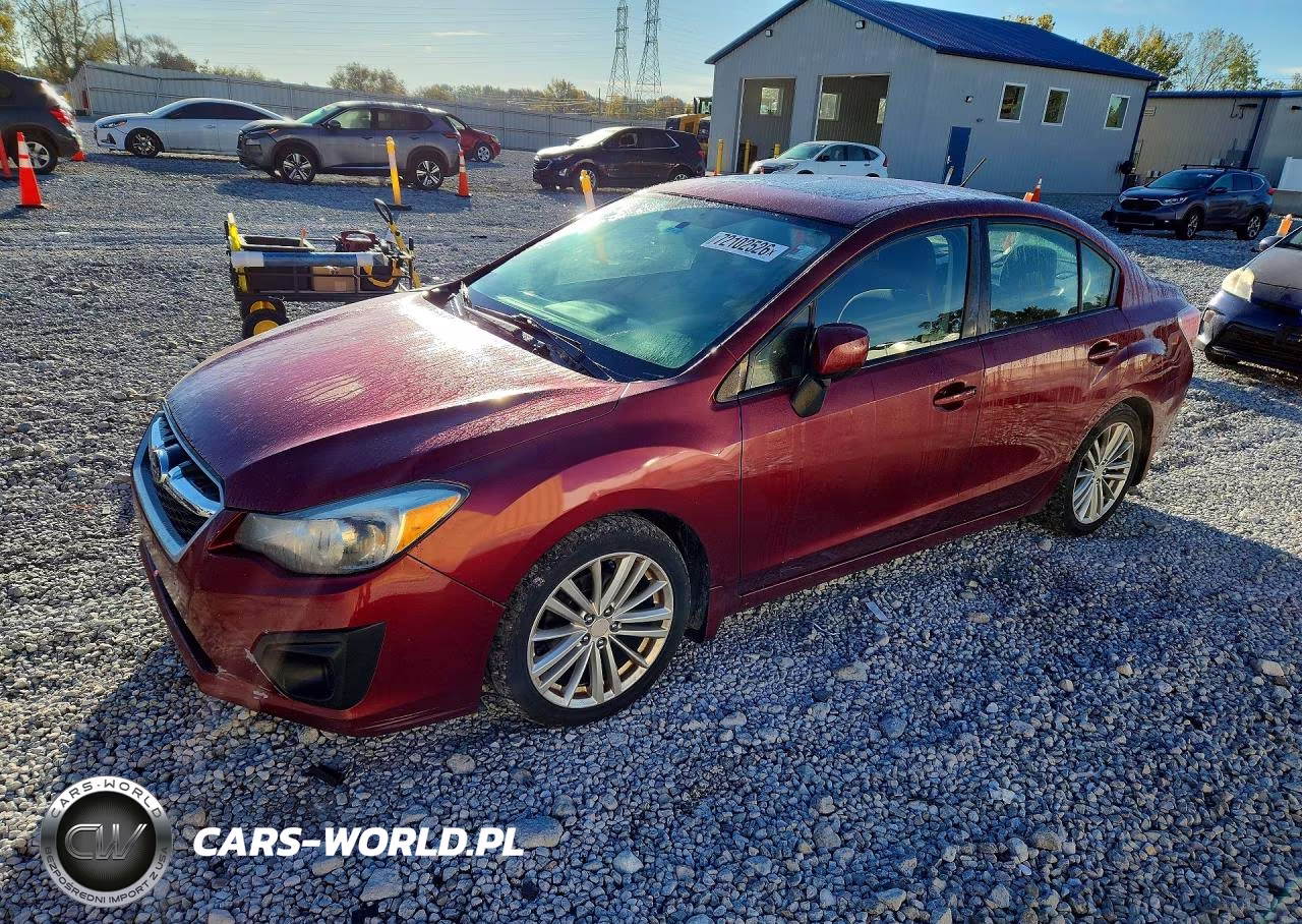 2014 Subaru Impreza Premium VIN:JF1GJAD62EH019891 - 1