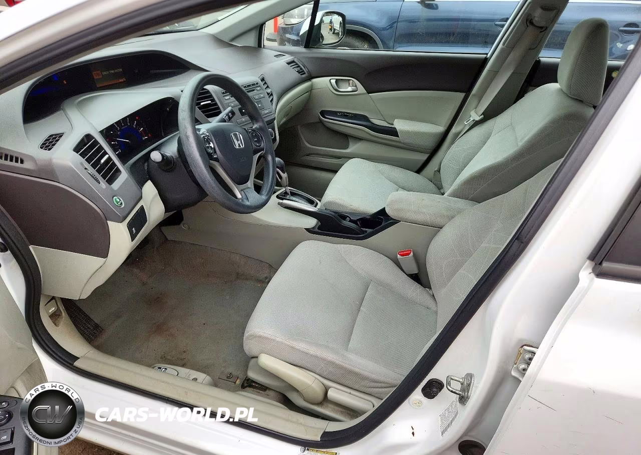 2012 Honda Civic Lx VIN:2HGFB2F57CH317715 - 7