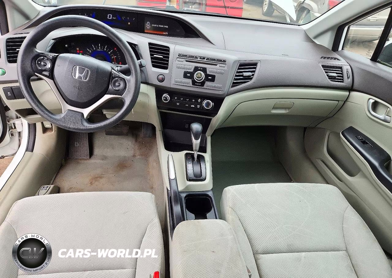 2012 Honda Civic Lx VIN:2HGFB2F57CH317715 - 8