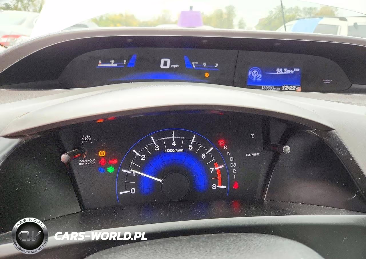 2012 Honda Civic Lx VIN:2HGFB2F57CH317715 - 9
