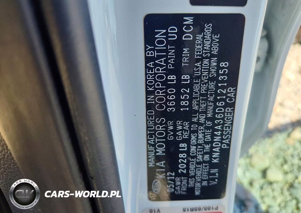 2013 Kia Rio Ex VIN:KNADN4A36D6121358 - 12