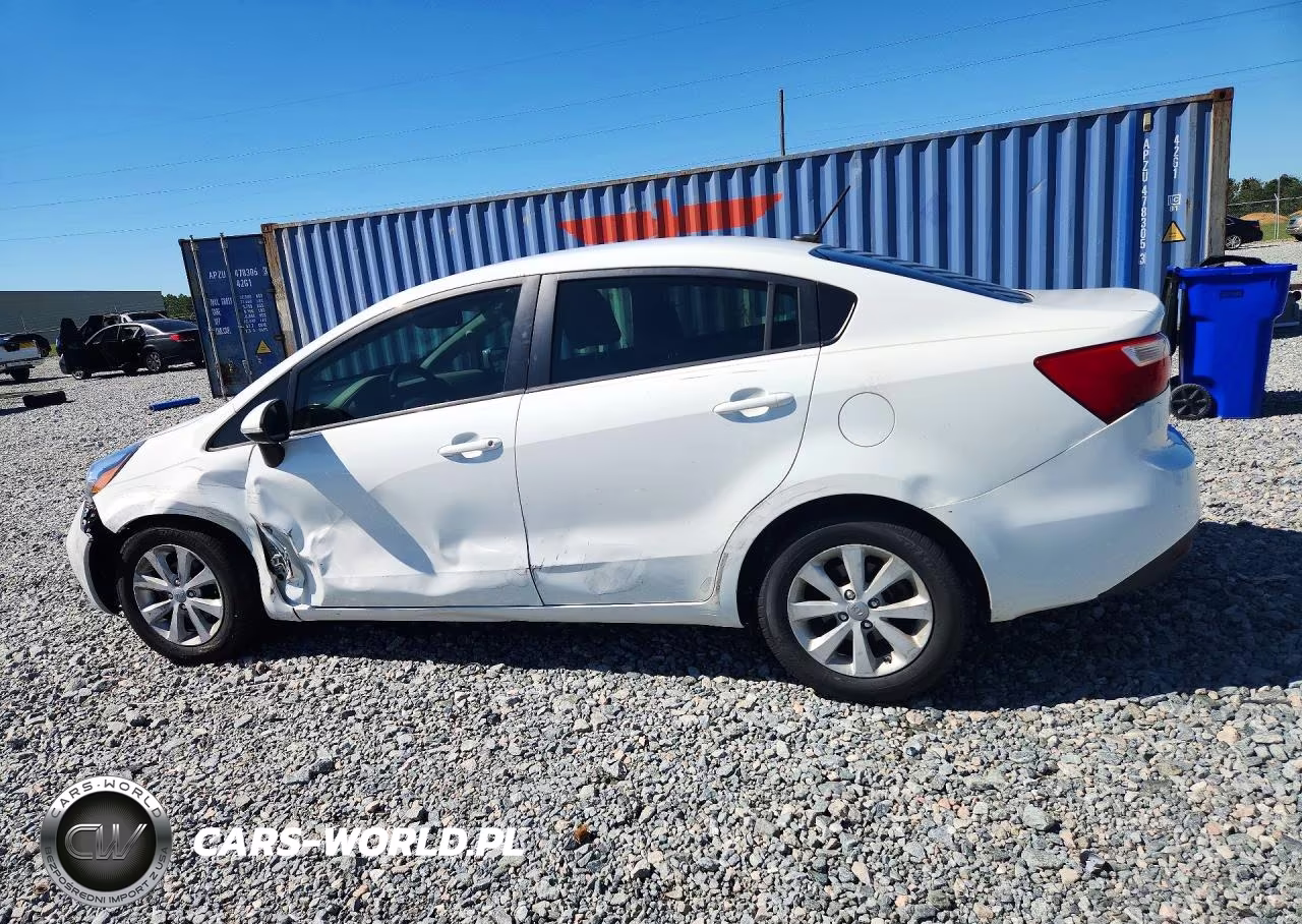 2013 Kia Rio Ex VIN:KNADN4A36D6121358 - 2