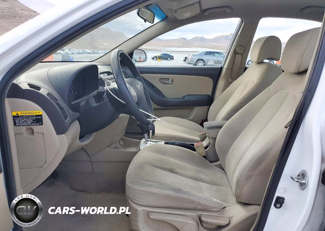 2007 Hyundai Elantra Gls VIN:KMHDU46D87U238197 - 7