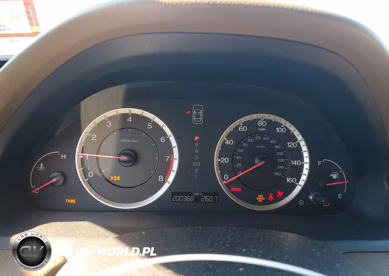 2008 Honda Accord Exl VIN:1HGCP36818A008879 - 9