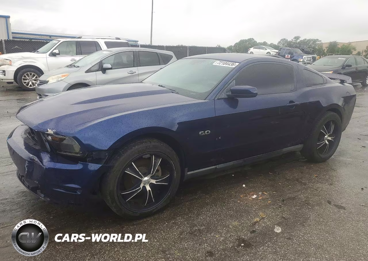 2012 Ford Mustang Gt VIN:1ZVBP8CF2C5244353 - 1