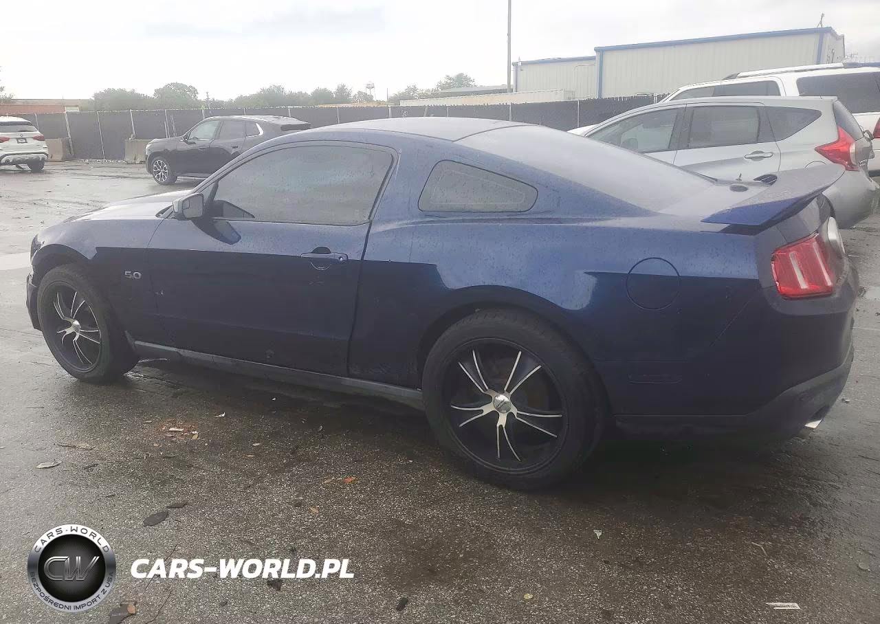 2012 Ford Mustang Gt VIN:1ZVBP8CF2C5244353 - 2
