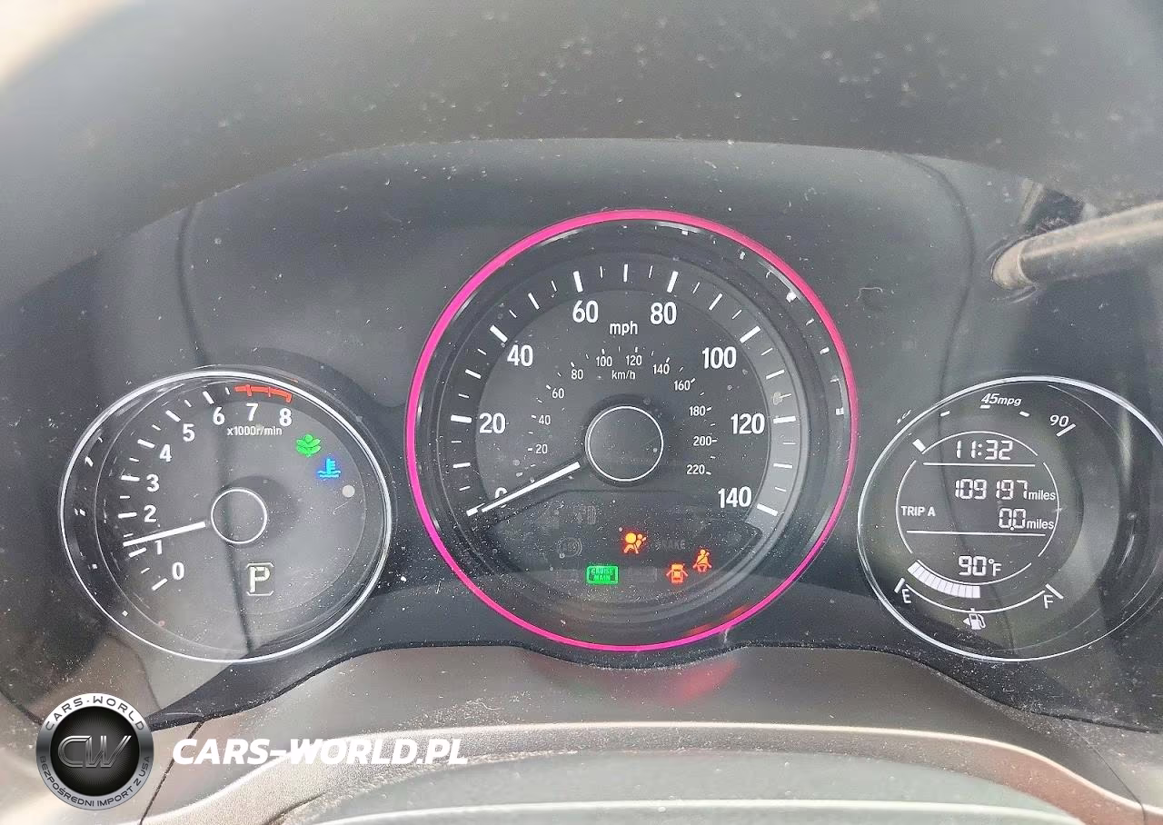 2017 Honda Hr-V Lx VIN:3CZRU5H30HG709035 - 9