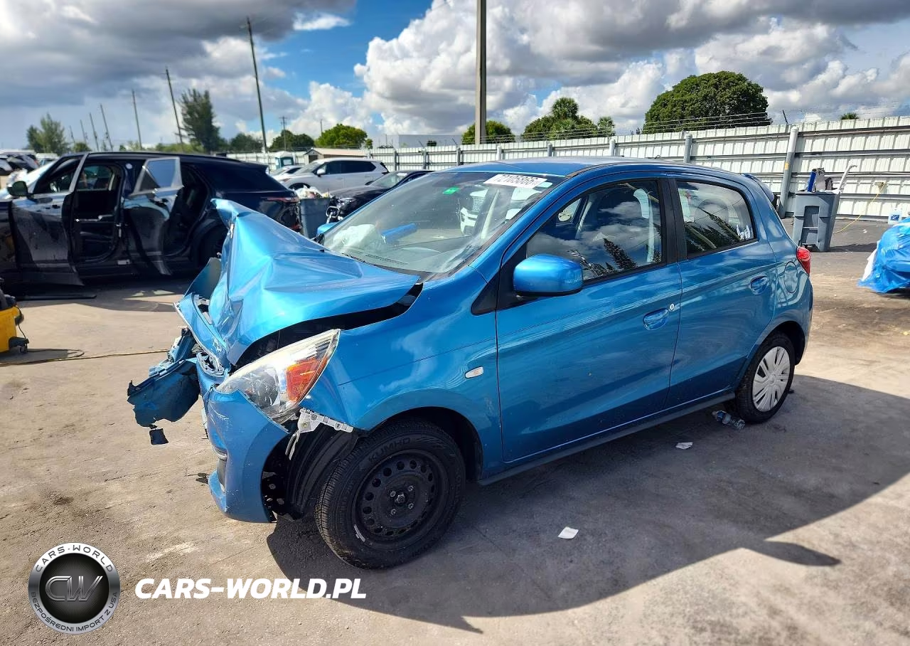 2019 Mitsubishi Mirage Es VIN:ML32A3HJXKH014984 - 1