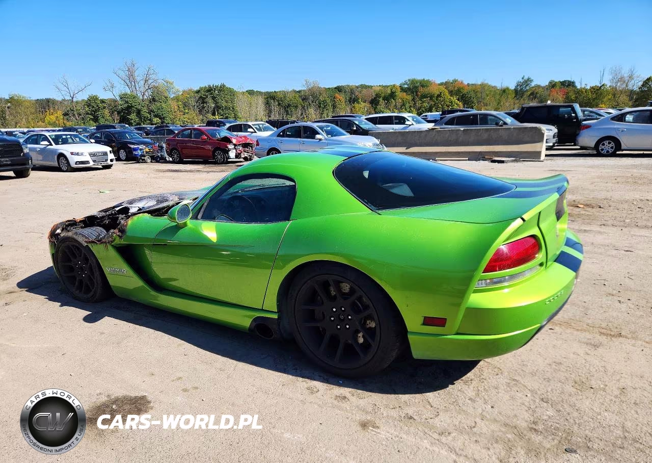 2008 Dodge Viper Srt-10 VIN:1B3JZ69Z38V200191 - 2