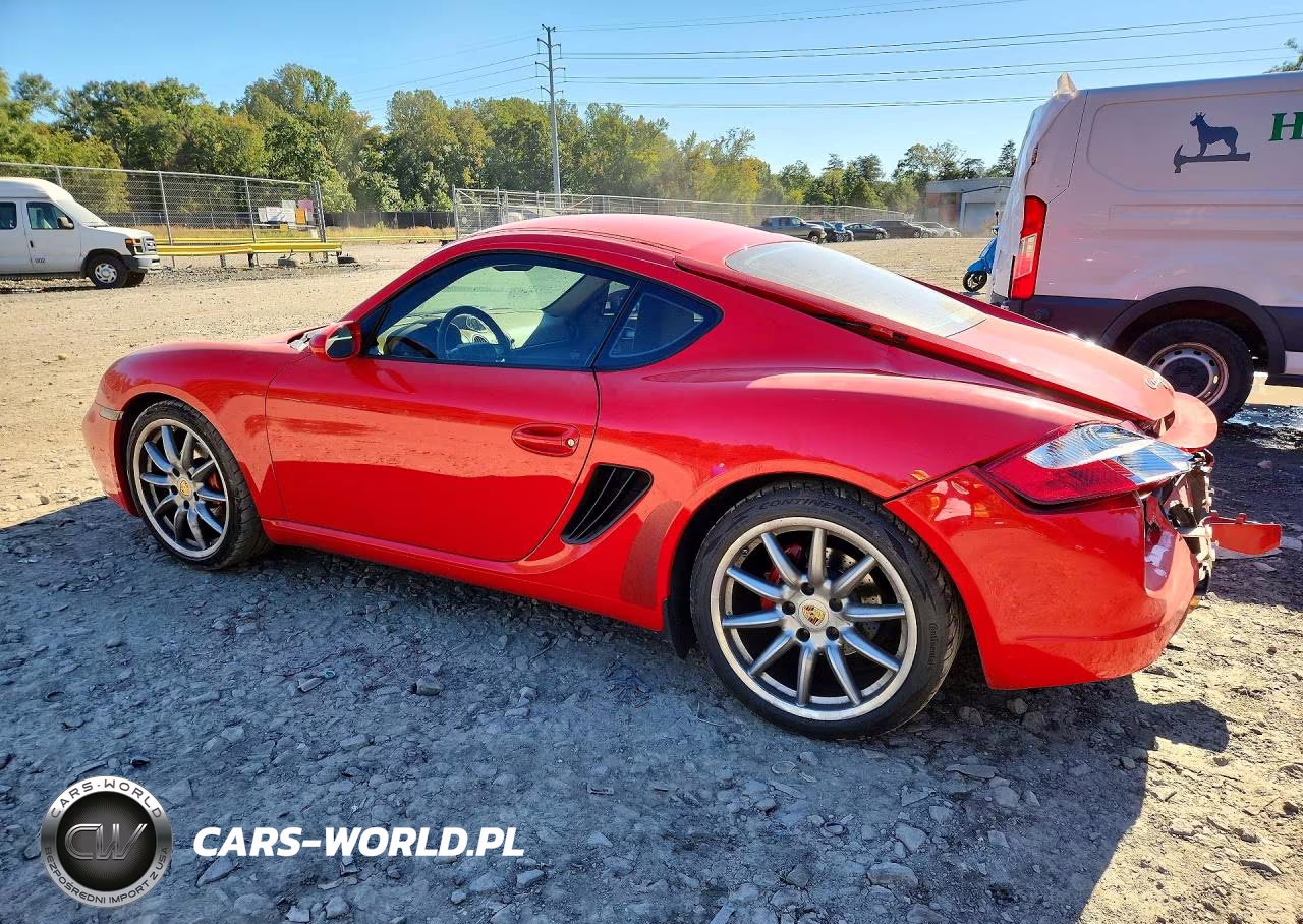 2007 Porsche Cayman S VIN:WP0AB29827U783036 - 2