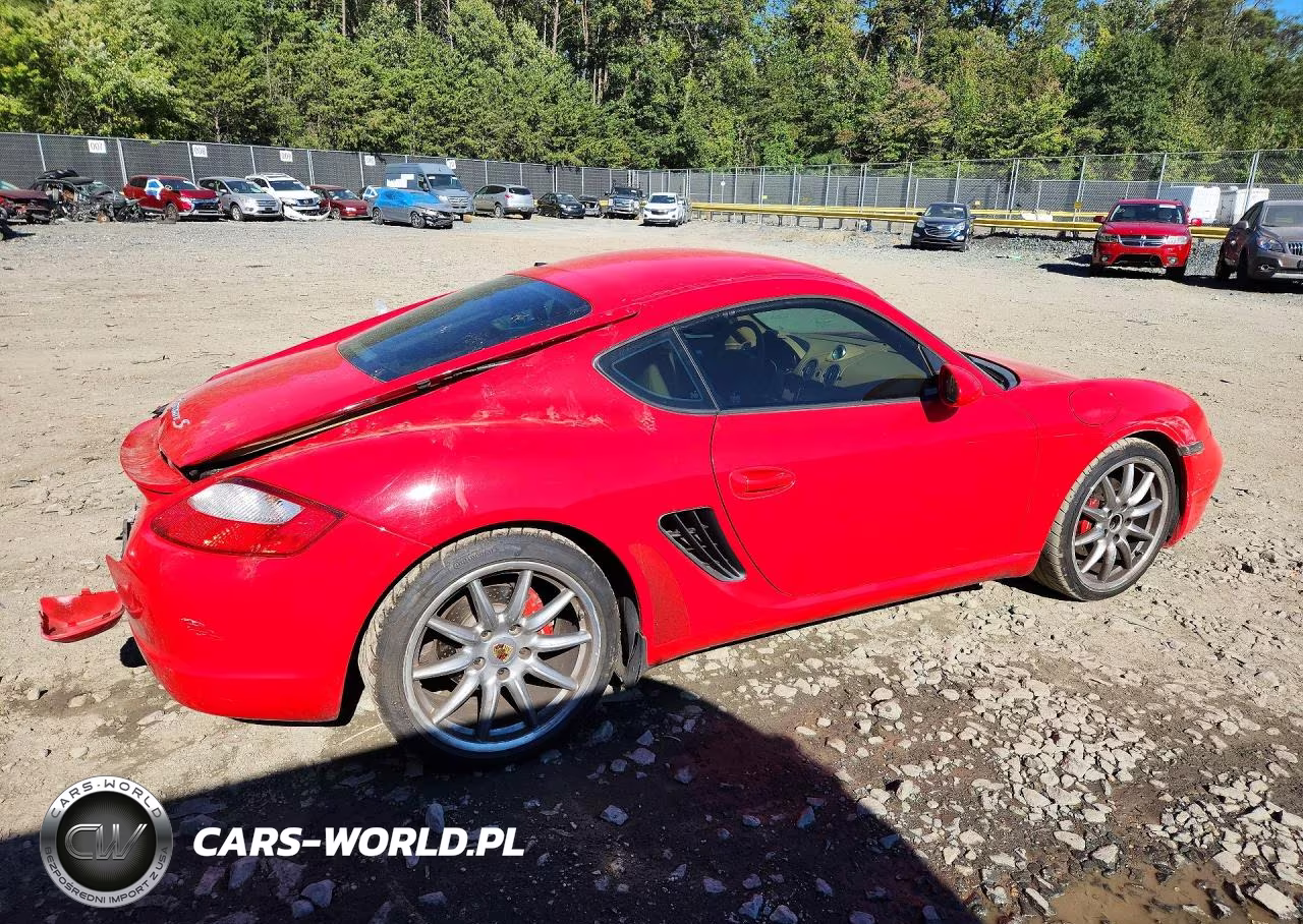 2007 Porsche Cayman S VIN:WP0AB29827U783036 - 3