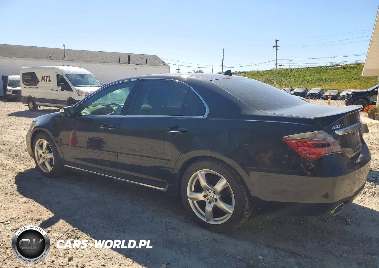2009 Acura Rl VIN:JH4KB26659C000533 - 2