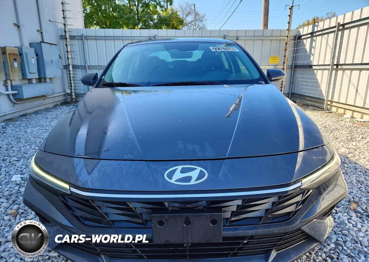 2026 Hyundai Elantra Hybrid Blue VIN:KMHLM4DJ5TU199423 - 5