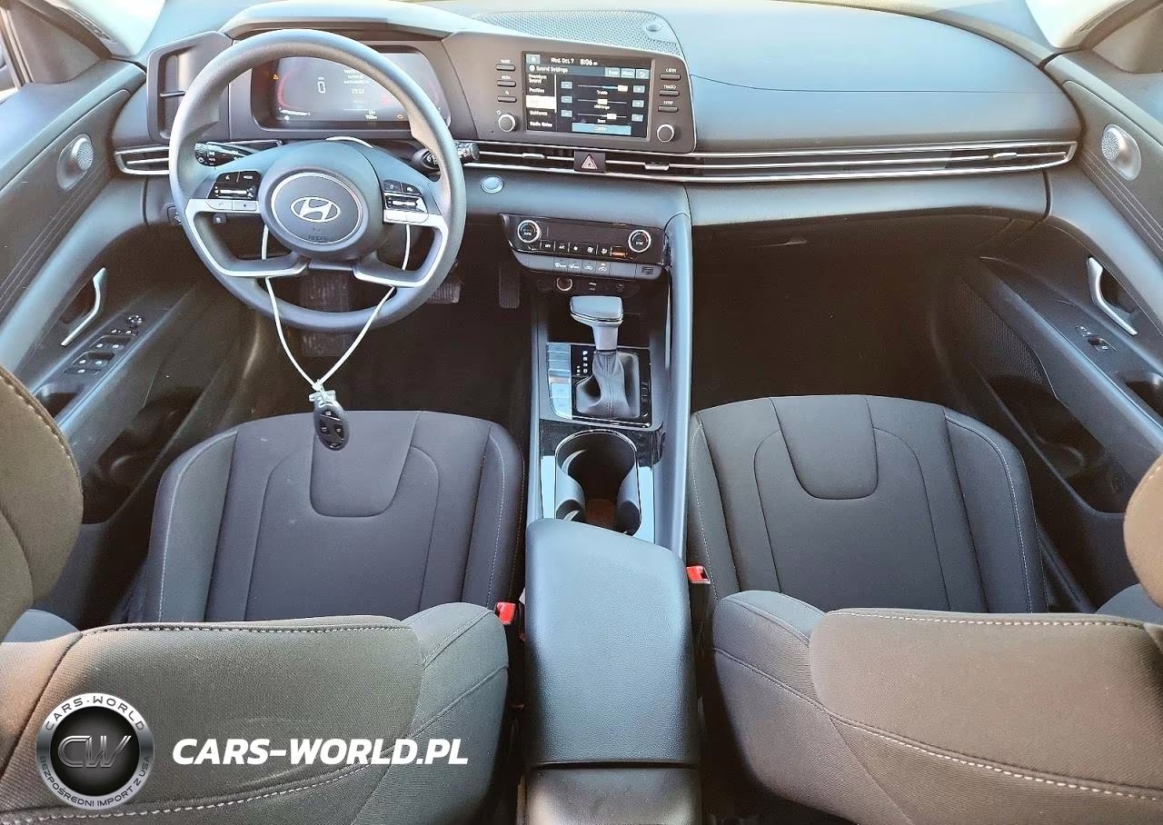 2026 Hyundai Elantra Hybrid Blue VIN:KMHLM4DJ5TU199423 - 8