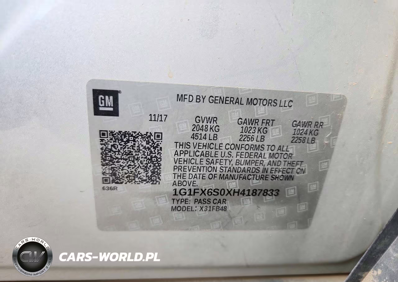 2017 Chevrolet Bolt Ev Premier VIN:1G1FX6S0XH4187833 - 12