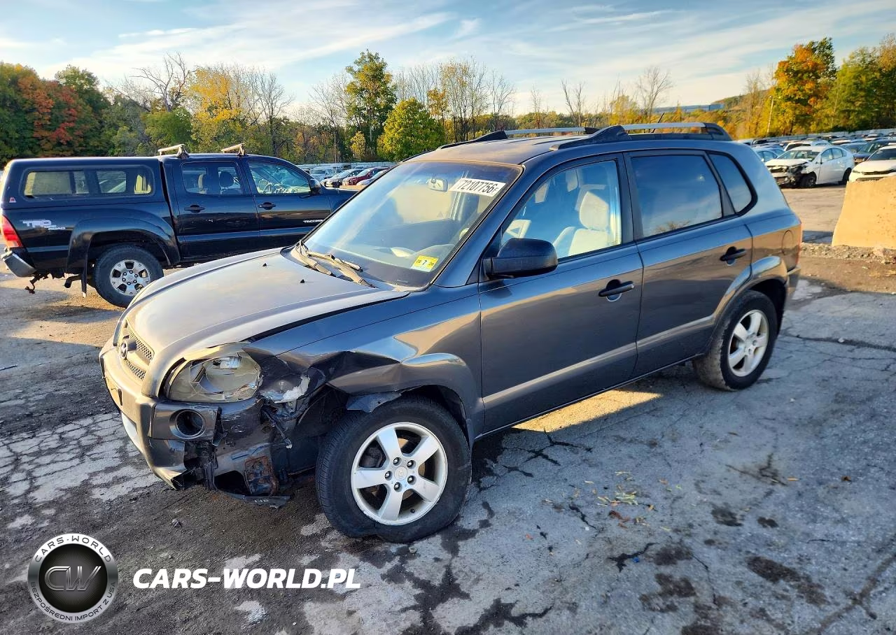 2007 Hyundai Tucson Gls VIN:KM8JM12B57U564612 - 1