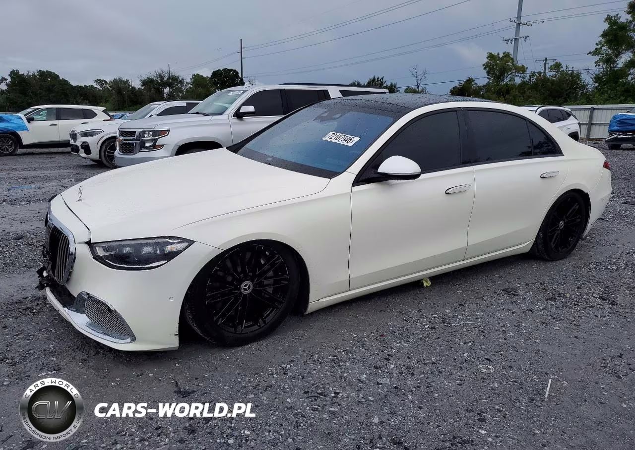 2021 Mercedes-Benz S 580 4Matic VIN:W1K6G7GB0MA016789 - 1