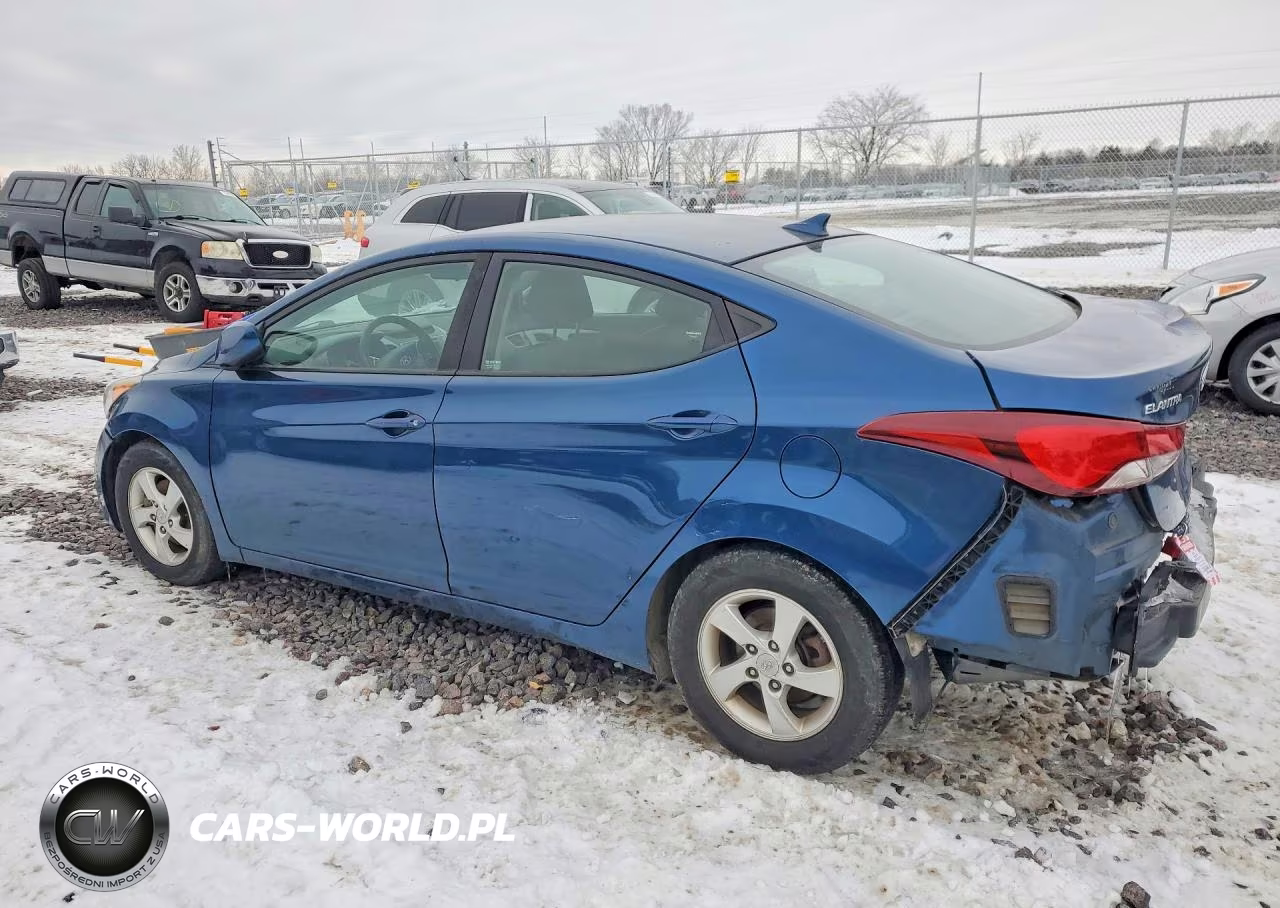 2015 Hyundai Elantra Se VIN:KMHDH4AE1FU423551 - 2