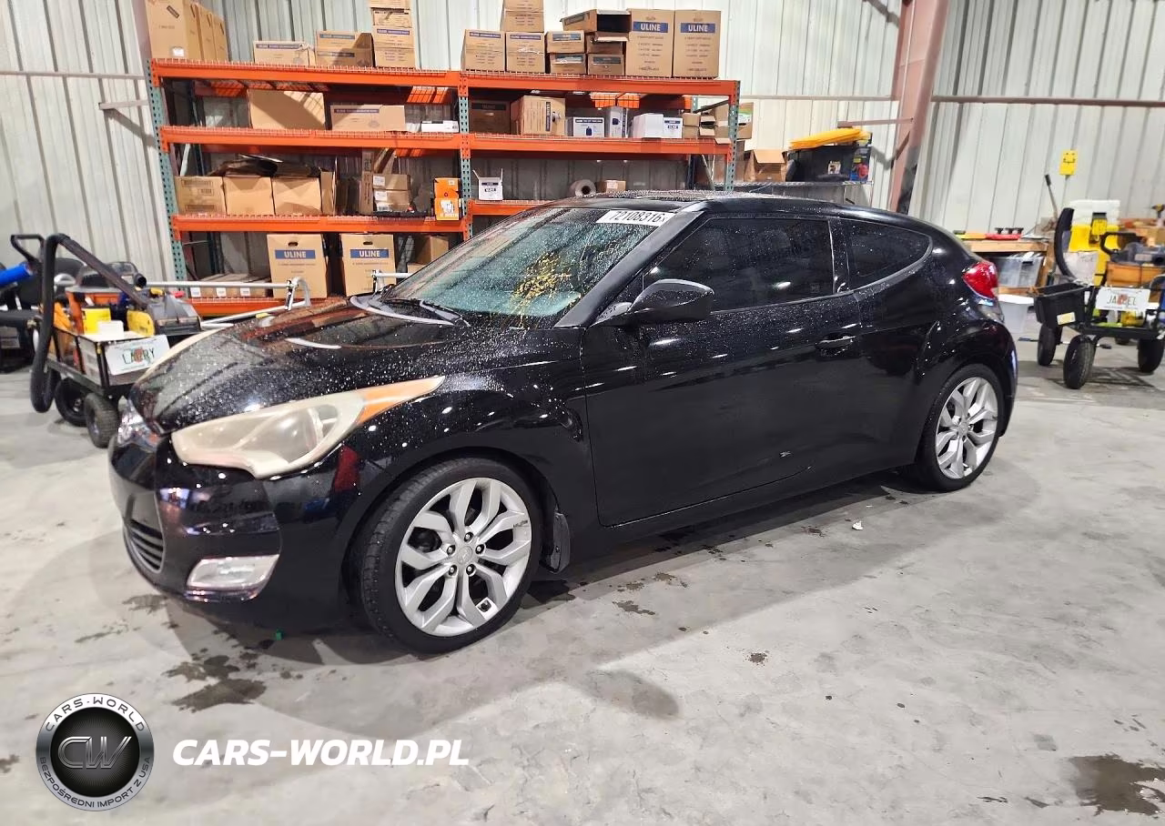 2013 Hyundai Veloster Base VIN:KMHTC6AD6DU130920 - 1
