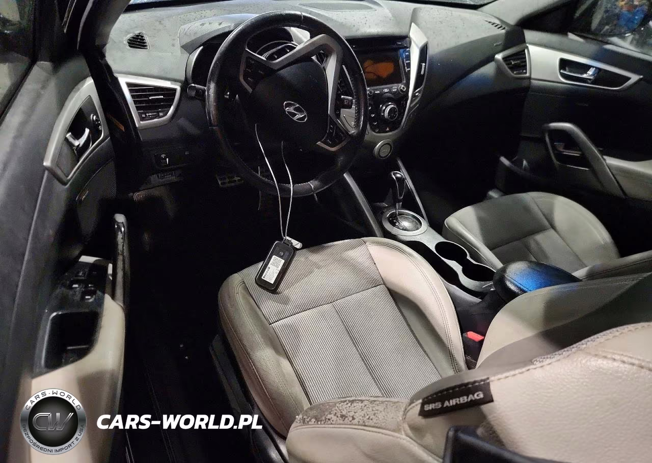 2013 Hyundai Veloster Base VIN:KMHTC6AD6DU130920 - 8