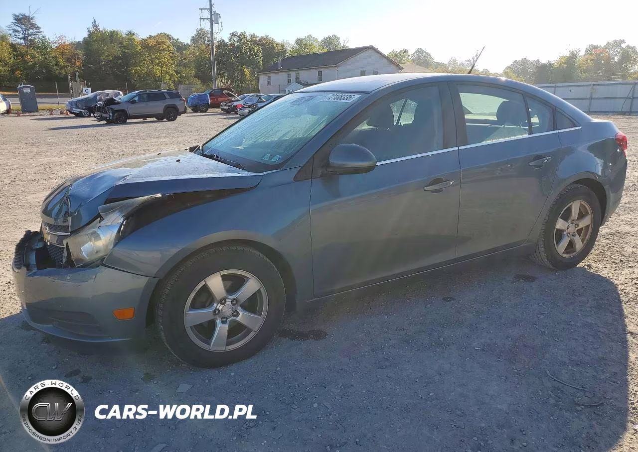 2012 Chevrolet Cruze Lt VIN:1G1PF5SC3C7362264 - 1