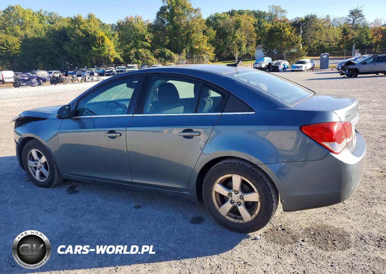 2012 Chevrolet Cruze Lt VIN:1G1PF5SC3C7362264 - 2