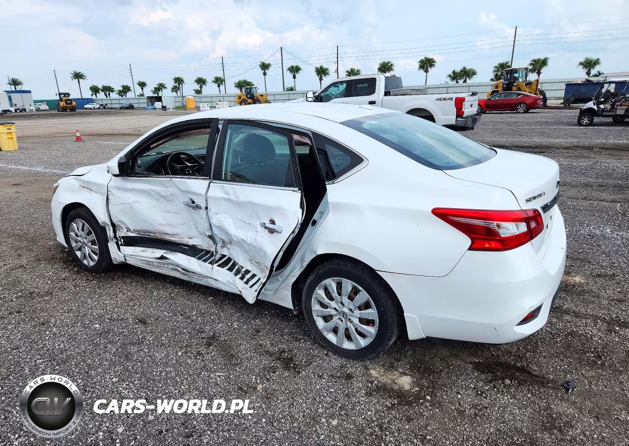 2017 Nissan Sentra Sv VIN:3N1AB7AP7HY336543 - 2