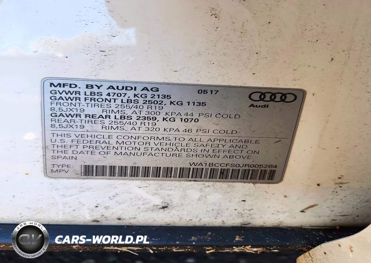 2018 Audi Q3 Premium VIN:WA1BCCFS0JR005264 - 13