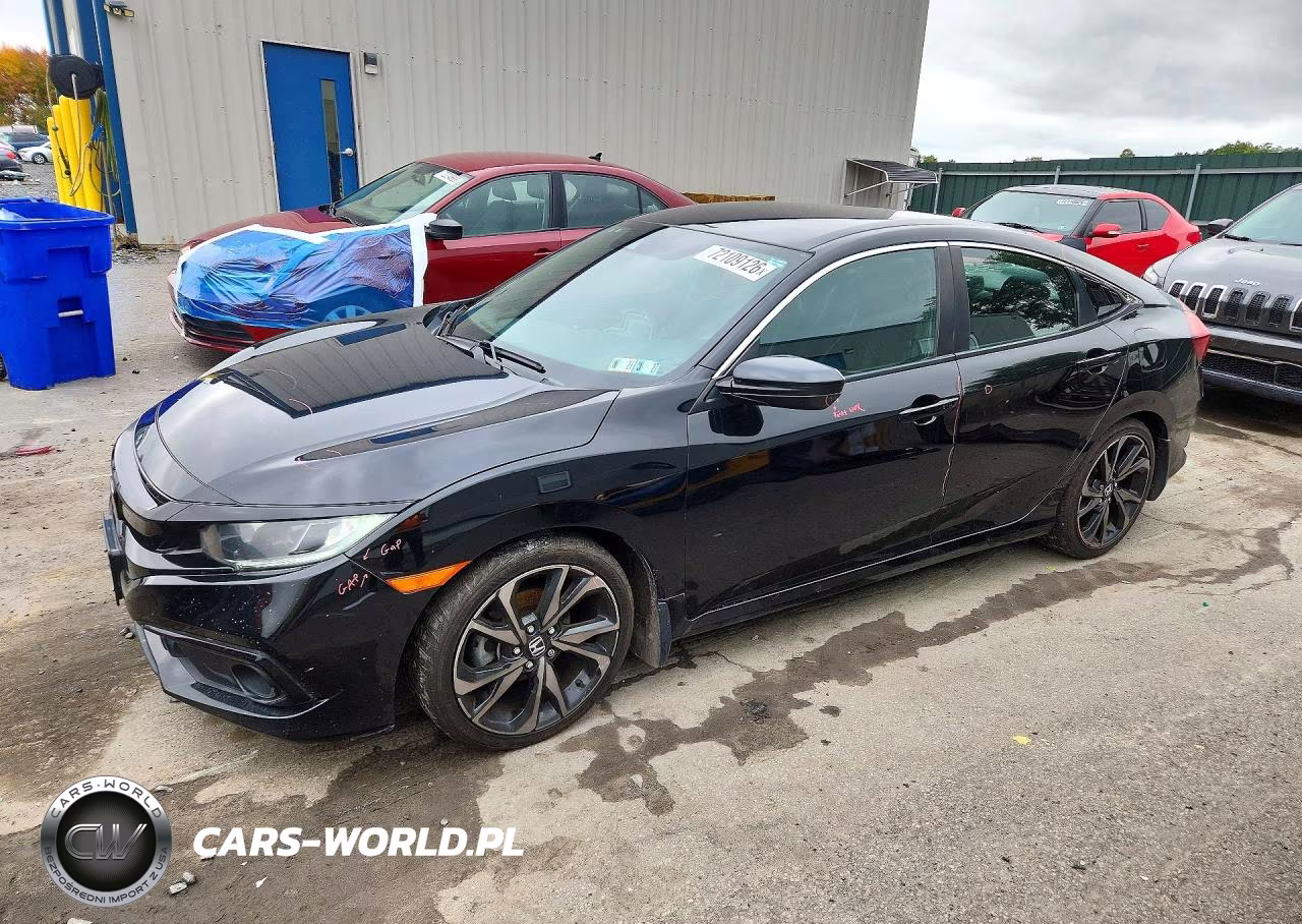 2021 Honda Civic Sport VIN:2HGFC2F88MH520881 - 1