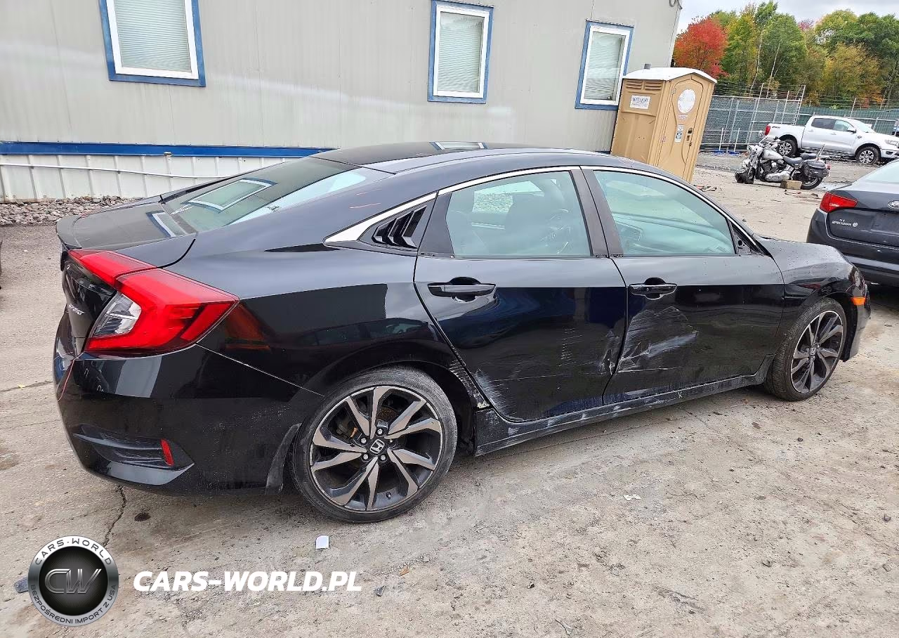 2021 Honda Civic Sport VIN:2HGFC2F88MH520881 - 3