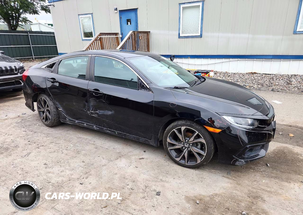 2021 Honda Civic Sport VIN:2HGFC2F88MH520881 - 4