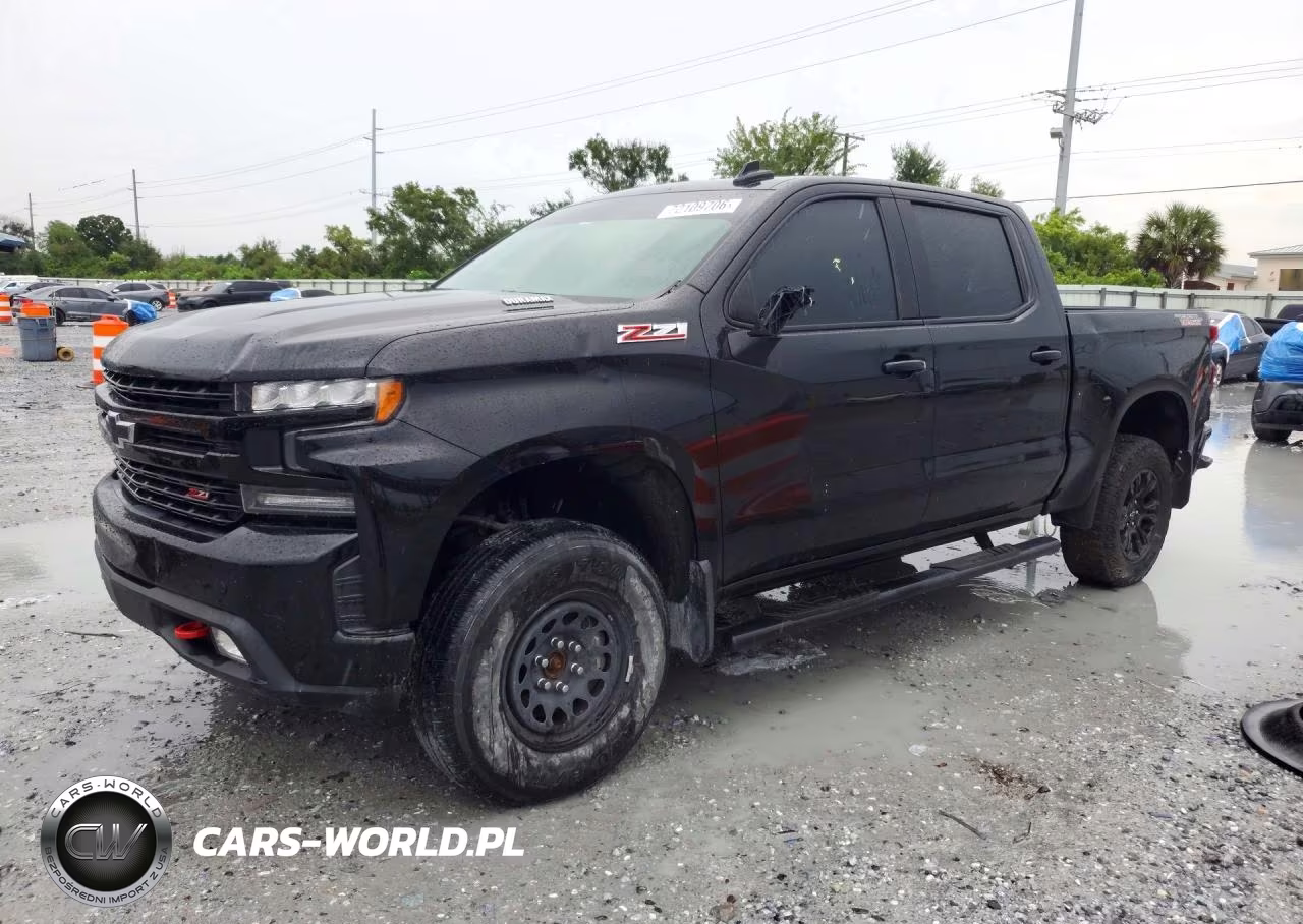 2022 Chevrolet Silverado Ltd K1500 Lt Trail Boss VIN:3GCUYFET3NG199600 - 1