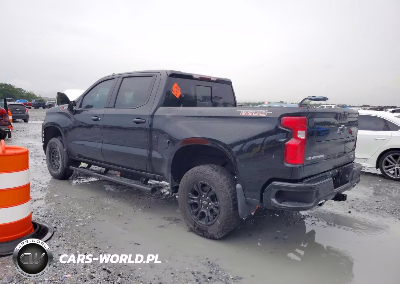 2022 Chevrolet Silverado Ltd K1500 Lt Trail Boss VIN:3GCUYFET3NG199600 - 2