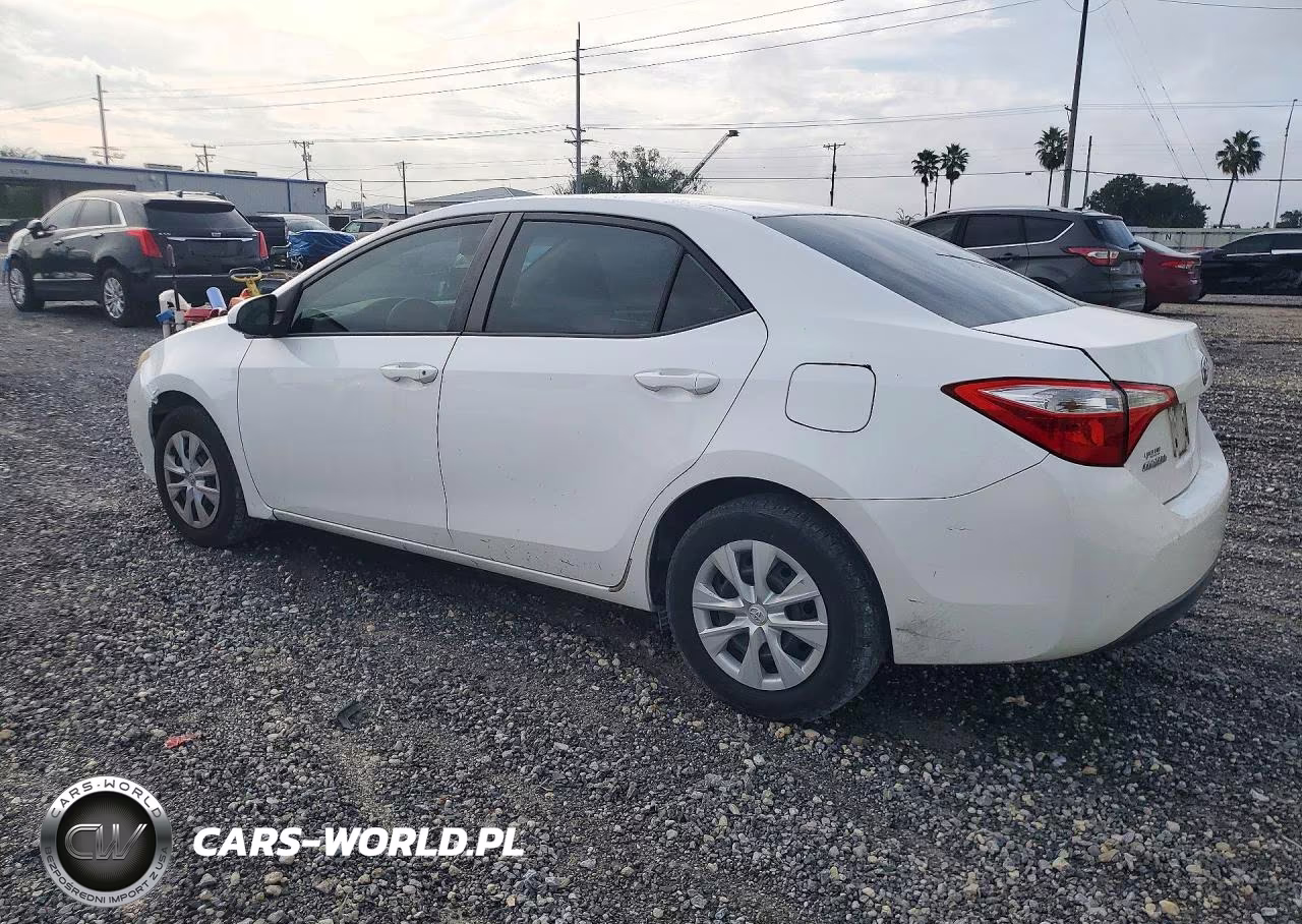 2015 Toyota Corolla VIN:2T1BURHEXFC395014 - 2