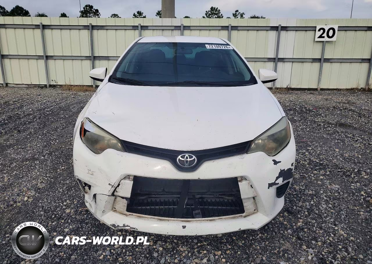 2015 Toyota Corolla VIN:2T1BURHEXFC395014 - 5