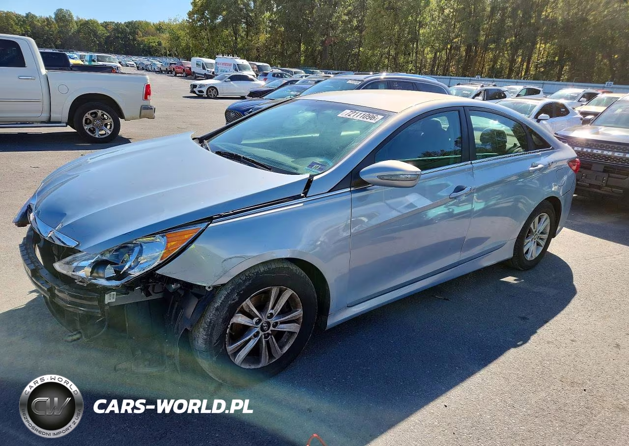 2014 Hyundai Sonata Gls VIN:5NPEB4AC0EH839432 - 1