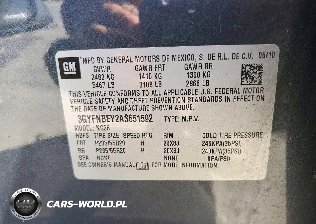 2010 Cadillac Srx Performance Collection VIN:3GYFNBEY2AS651592 - 14